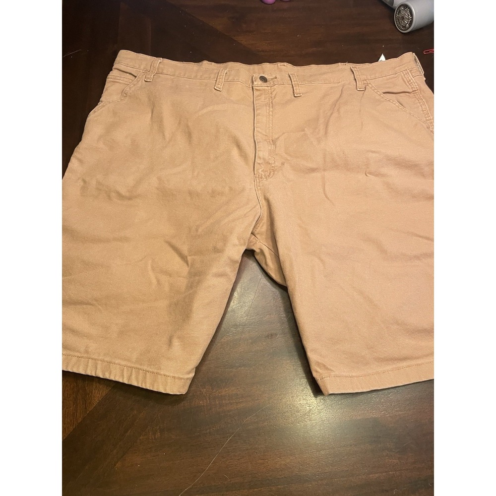 Mens Wrangler Brown Cargo Shorts Size 46